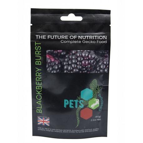 Reptile Supplies Gecko Diet - Blackberry Burst 60g