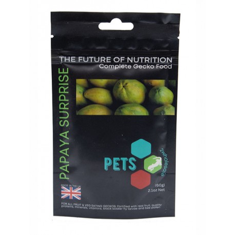 Pets2Wholesale Gecko Diet - Papaya Supreme