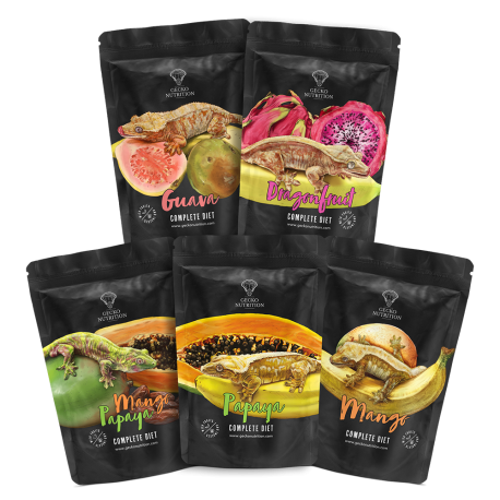 Gecko Nutrition - Tropical Set (5 x 50g)